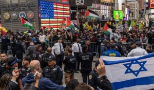 Attaques du Hamas contre Israël : New York sous tension lors de manifestations en faveur des deux camps