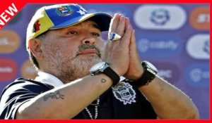 ✅  Mort de Maradona : ce message déchirant à son fils quelques heures avant le drame