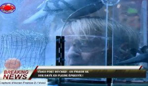 VIDEO Fort Boyard : un pigeon se  sur Dave en pleine épreuve !