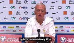 France - Deschamps sur Mbappé : "Quoi qu’il fasse, on parle de lui"