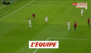 Le but de Morata face à l'Ecosse - Foot - Qualif. Euro