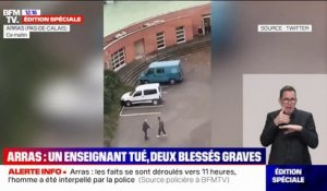 Attaque au couteau dans un lycée à Arras: l'auteur présumé filmé lors d'une altercation