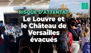 Face aux craintes d’attentat en France, le musée du Louvre et le château de Versailles évacués et fermés