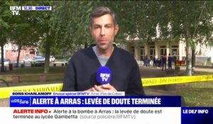 Alerte à la bombe à Arras: la levée de doute est terminée au lycée Gambetta