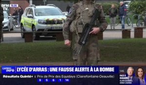Lycée d'Arras: l'hommage à Dominique Bernard a été perturbé ce matin par une alerte à la bombe