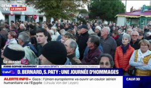 Hommage à Samuel Paty: la Marseillaise retentit à Conflans-Sainte-Honorine, trois ans jour pour jour après l'assassinat du professeur d'histoire-géographie