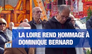 A la Une : Des hommages à Dominique Bernard / Un ministre en visite à Roanne / Un maire de la Loire intègre la police