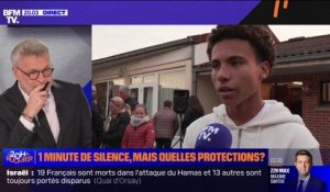 "C'était important d'être là pour soutenir sa famille et lui rendre hommage": Les habitants de Berneville (Pas-de-Calais) ont rendu hommage à Dominique Bernard, professeur de français tué au couteau à Arras vendredi dernier