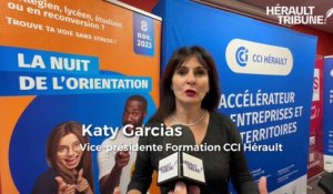 Katy Garcias Vice-présidente Formation CCI Hérault