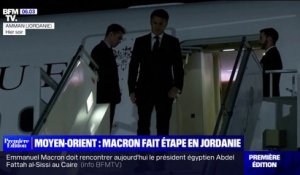 Après Israël et la Cisjordanie, Emmanuel Macron fait étape en Jordanie