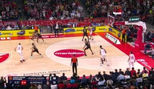 Première victoire de la saison pour Monaco - Basket - Euroligue H - Round 3