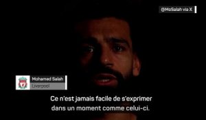 Salah demande la fin des "massacres" à Gaza