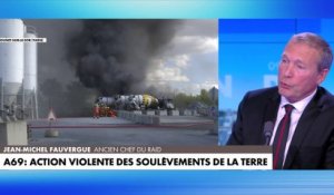 Jean-Michel Fauvergue : «La problématique, c'est que sur ces manifestations-là se greffent toujours des éléments radicalisés [...] qui essaient de faire une guérilla par rapport aux forces de l'ordre»