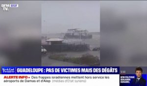 Guadeloupe: l'ouragan Tammy n'a fait aucune victime mais d'importants dégâts