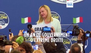 Il y a un an, l'extrême droite accédait au pouvoir en Italie : l'heure du bilan pour Giorgia Meloni