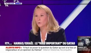 Israël/ Gaza: Marion Maréchal affirme que "le Qatar est le sponsor du Hamas"