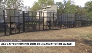 Affrontements lors de l'évacuation de la  ZAD