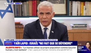 Yaïr Lapid sur Emmanuel Macron: "Nous serions ravis de l'accueillir"