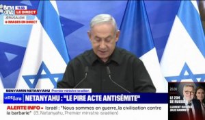 Benjamin Netanyahu: "Nous faisons tout notre possible pour détruire le Hamas à Gaza"