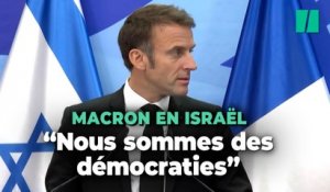 Une lutte "sans merci mais pas sans règle" : Macron demande à Netanyahu de respecter "le droit de la guerre"