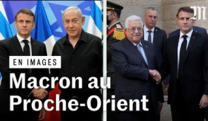Macron en Israël et Cisjordanie : "une lutte sans merci mais pas sans règles"