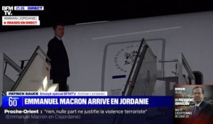 Emmanuel Macron est arrivé en Jordanie où il rencontrera le roi Abdallah II ce mercredi
