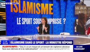Islamisme dans le sport: "3.449 contrôles ont été effectués dans les clubs en 2022", affirme la ministre des Sports