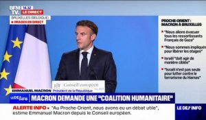 Emmanuel Macron: "Nous sommes dans une situation de guerre qui va durer"