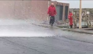 Tempête Céline : le local de ce skipper de la Transat Jacques Vabre a bien failli partir en mer avant lui