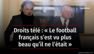 Droits télé : « Le football français s’est vu plus beau qu’il ne l’était »