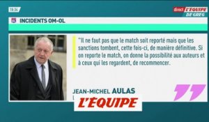 Aulas : « La prochaine fois, il y aura des morts » - Foot - L1 - OM-OL