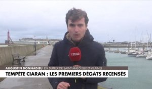 Tempête Ciaran : les premiers dégâts recensés