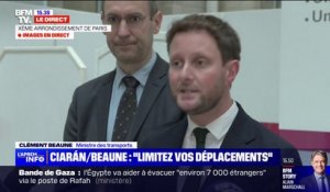 Tempête Ciarán: "Il y a progressivement un retour à la normale", assure Clément Beaune