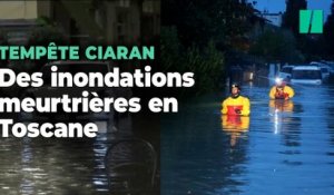 Les dégâts impressionnants de la tempête Ciaran au nord de l’Italie
