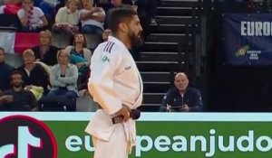 Le replay de l'élimination de Walid Khyar lors du tour préliminaire - Judo - Championnats d'Europe