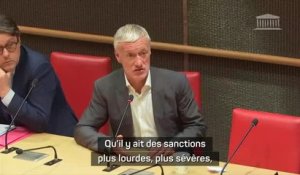 Incidents OM v OL - Deschamps veut des sanctions "plus lourdes, plus sévères"