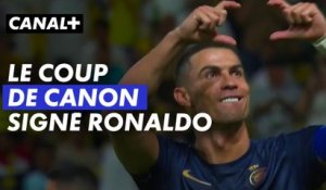 La feinte de frappe et le but de Ronaldo - Saudi Pro League