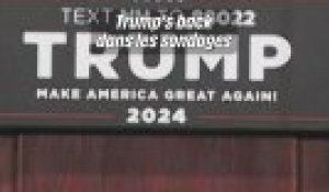Etats-Unis : Trump (déjà) en tête des sondages #shorts