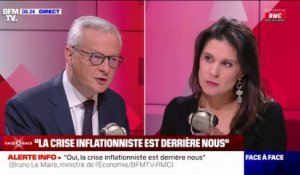 Inflation: "Aucun pays en Europe n'a plus protéger ses compatriotes que la France" assure Bruno Le Maire