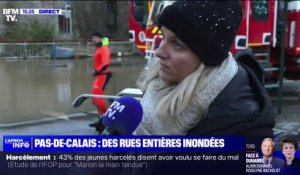 Pas-de-Calais: à Saint-Léonard, les habitants sont sidérés face aux inondations