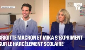 Harcèlement scolaire: Brigitte Macron et Mika s'expriment sur BFMTV