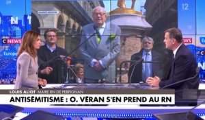 Le RN, un parti antisémite pour Oliver Véran : «On n'a pas de leçon à recevoir», juge Louis Aliot
