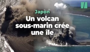 Une île est née grâce à un volcan sous-marin sur les côtes du Japon