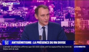 Marche contre l'antisémitisme: "Marine Le Pen est irréprochable sur la question", pour Laurent Jacobelli (RN)