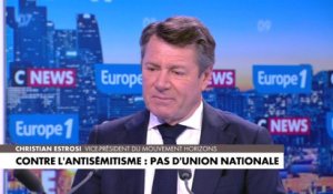 Christian Estrosi : «En 2019, LFI et le Rassemblement national défilaient ensemble pour les retraites»