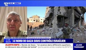 "On découvre des entrées de tunnel": le porte-parole de l'armée israélienne évoque leur avancée dans la bande de Gaza