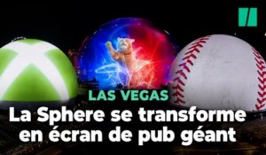 La Sphere de Las Vegas est le plus grand écran publicitaire au monde et ça inspire les marques