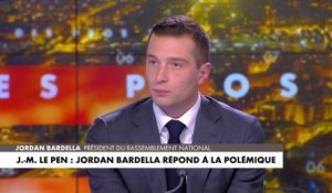 Jordan Bardella : «Jean-Marie Le Pen s'est enfermé dans un antisémitisme»