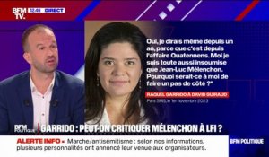 Manuel Bompard évoque les raisons de la mise en retrait de Raquel Garrido du groupe LFI à l'Assemblée