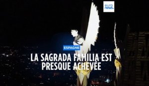Sagrada Familia : les tours des évangélistes achevées et illuminées pour la première fois